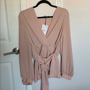 Blush Zara Blouse